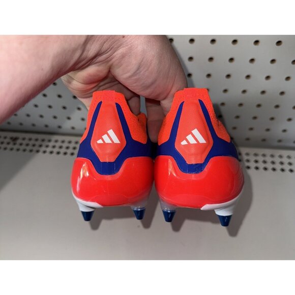 Adidas Predator Elite Laceless SG Mens Soccer Cleats Size 10.5 Blue IF6318 - Picture 3 of 13